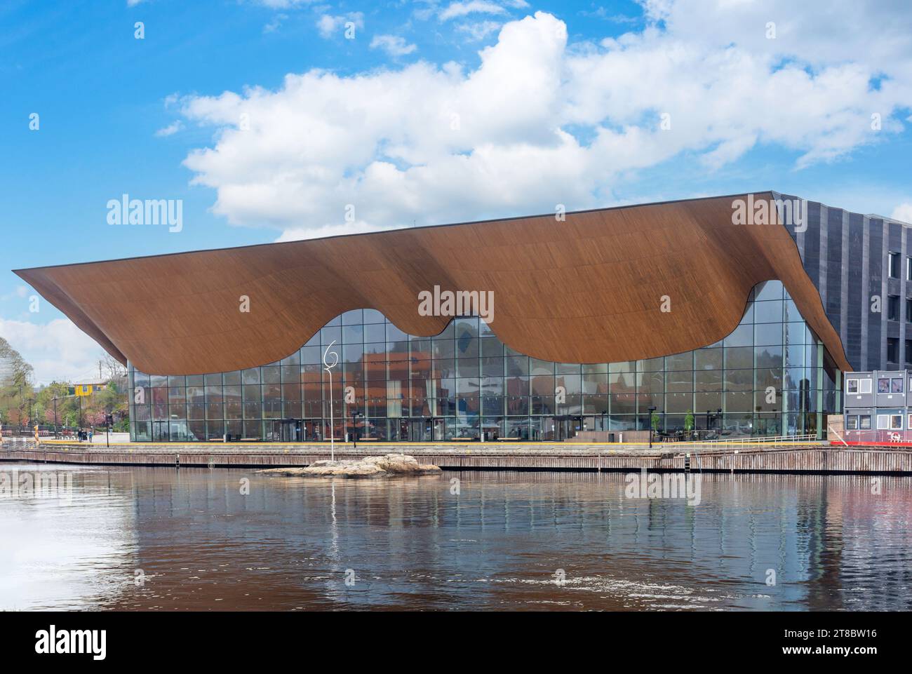 Kilden Performing Arts Centre (Kilden teater og konserthus), Sjølystveien, Kristiansand (Christiansand), Agder County, Norwegen Stockfoto