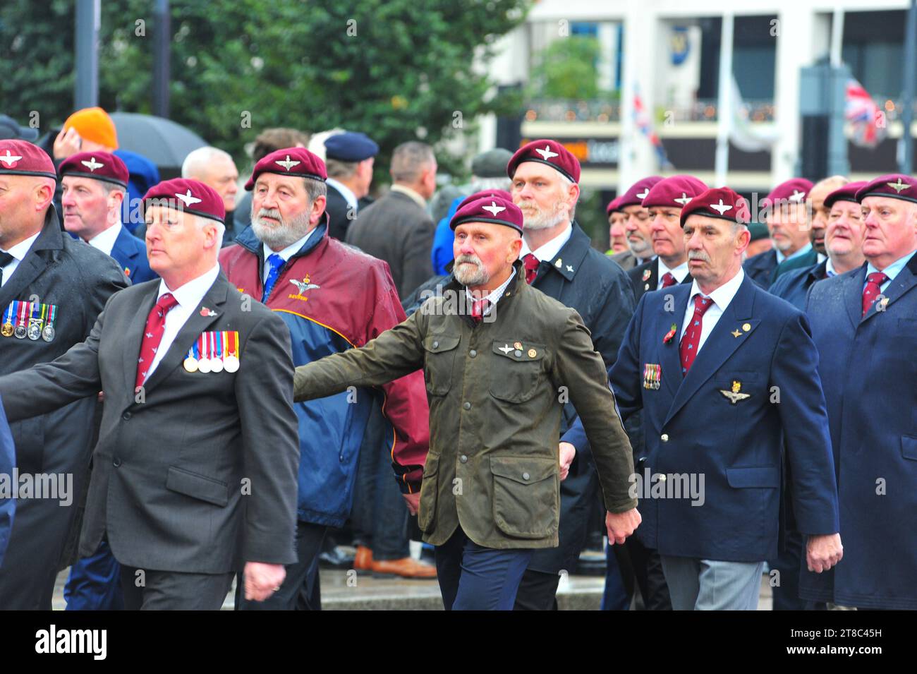 Gedenksonntag, Liverpool, 12. November 2023. Stockfoto