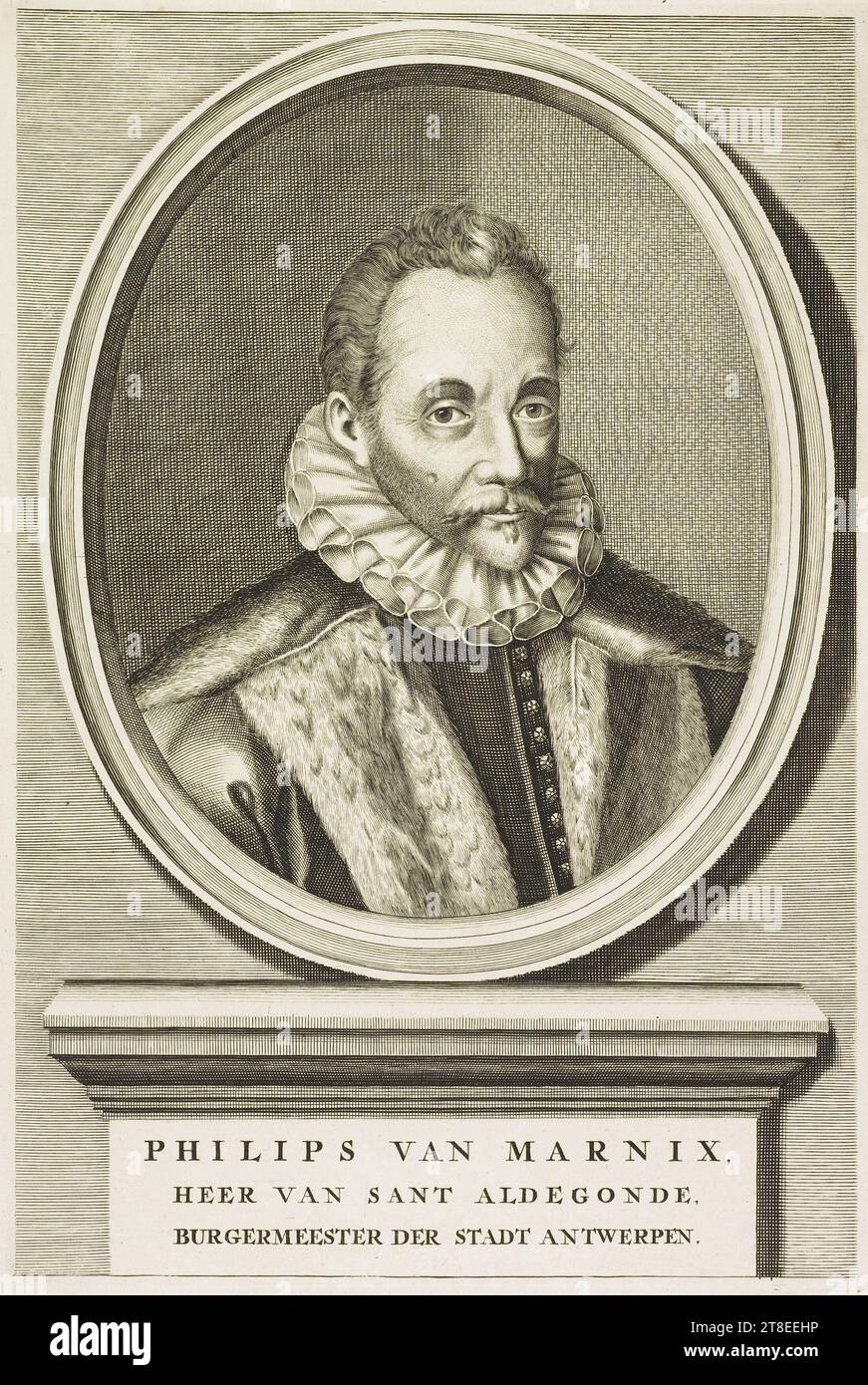 PHILIPS VON MARNIX, HERR VON SANT ALDEGONDE, BÜRGERMEISTER DER STADT ANTWERPEN Stockfoto