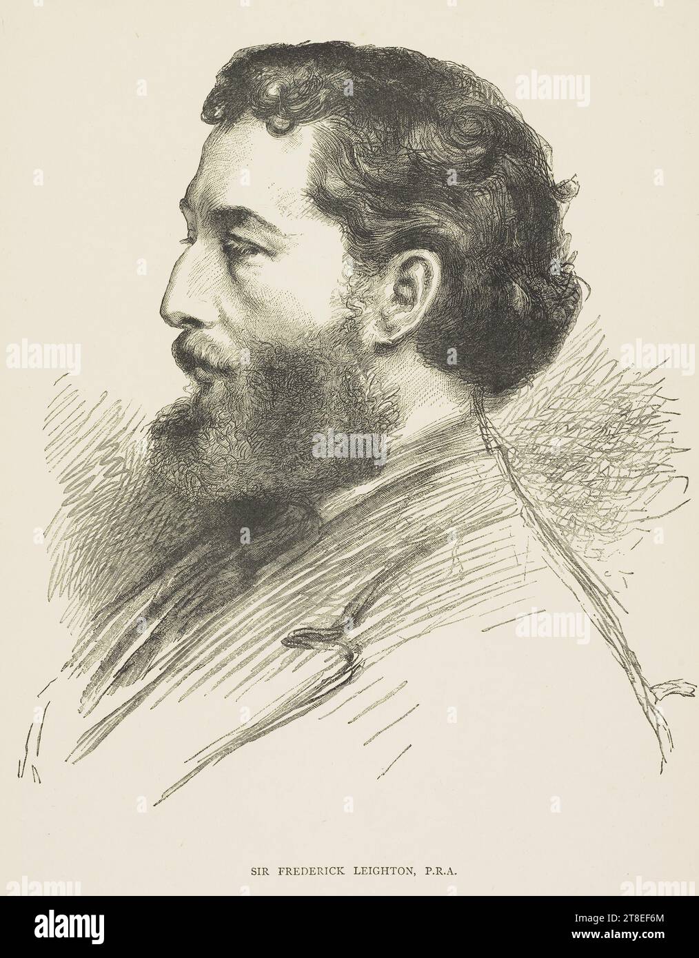 SIR FREDERICK LEIGHTON, P.R.A. Stockfoto