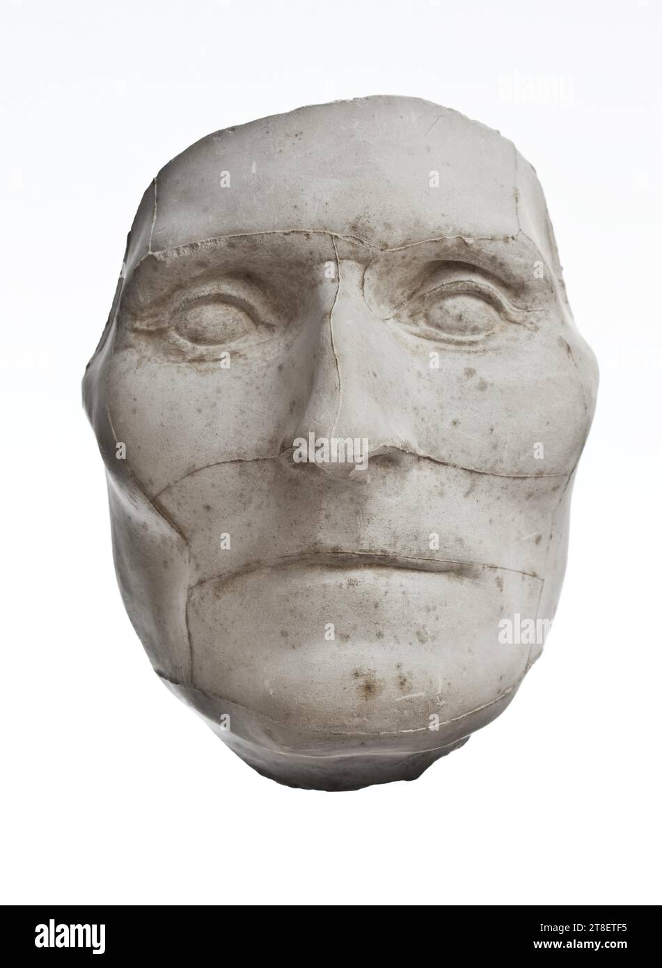 Jon Erichsen, Bertel Thorvaldsen, 1770-1844, 1794, Skulptur, Maske, Lebensmaske, Guss, Höhe 20 cm, Skulptur, Europäisch, Aufklärung (1690-1800), Dänemark, Kopenhagen Stockfoto