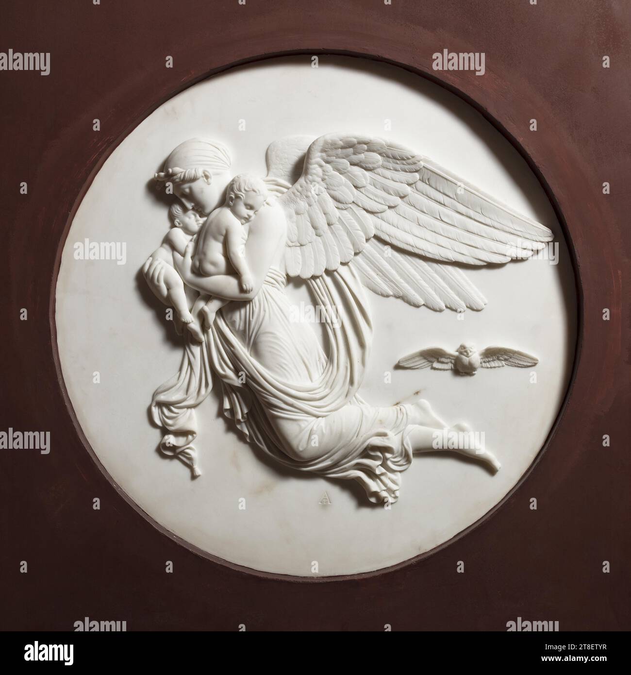 Nacht, Bertel Thorvaldsen, 1770-1844, nicht früher als 1815, Skulptur ...
