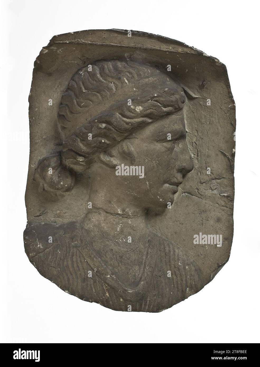 Venus, Ca. 150, Skulptur, Relief, Guss, Höhe 13,3 cm, Breite 10,3 cm, Skulptur, römisch (753 v. Chr. - 476 Stockfoto