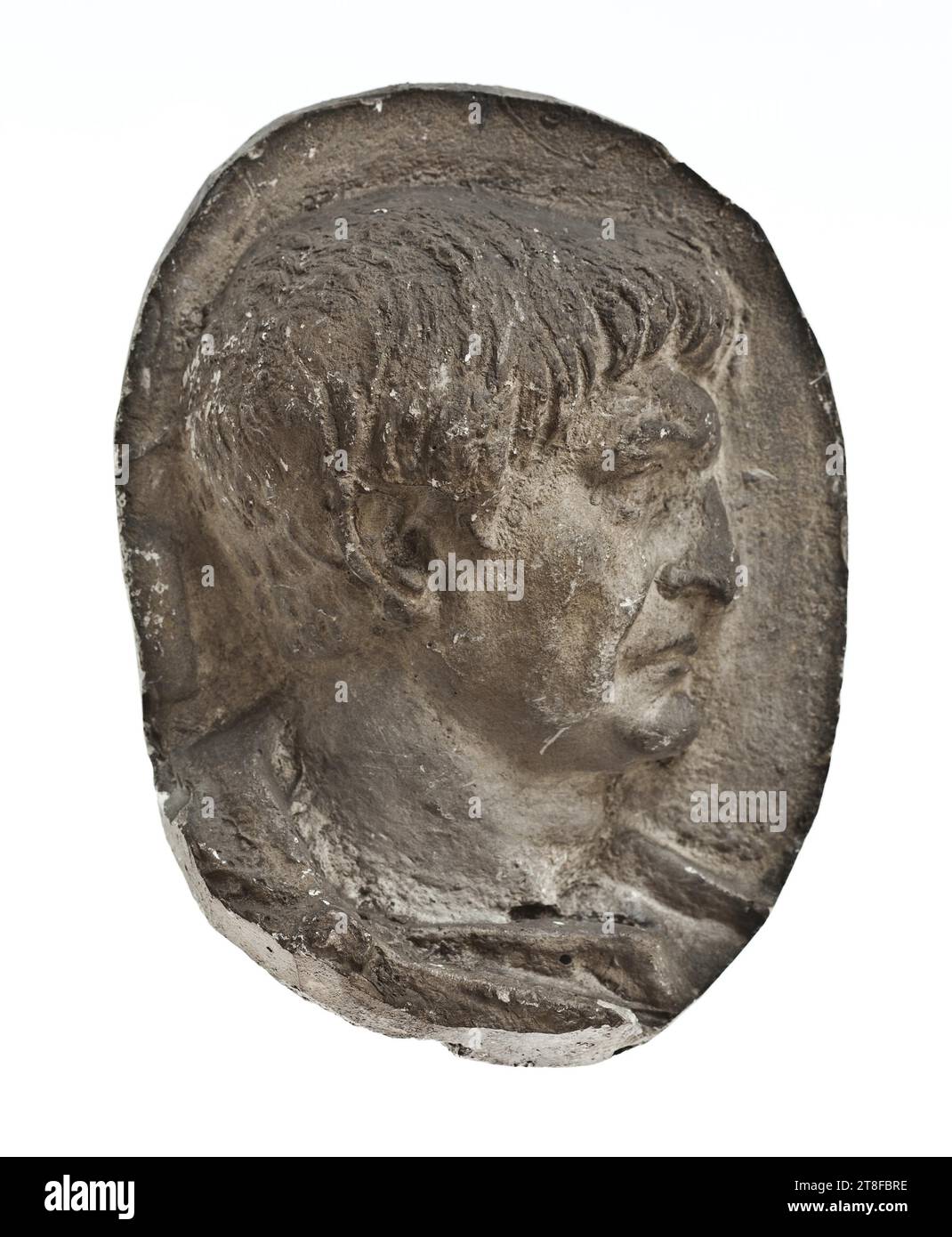 Häupter der Römer, 113, Guss, Skulptur, Römer, Kaiserzeit, Adoptivkaiser, Trajan (98–117) Stockfoto