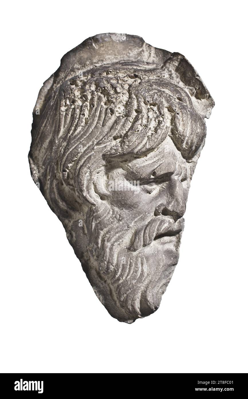 Köpfe der Daker, 113, Guss, Skulptur, Roman, Kaiserzeit, Adoptivkaiser, Trajan (98–117) Stockfoto