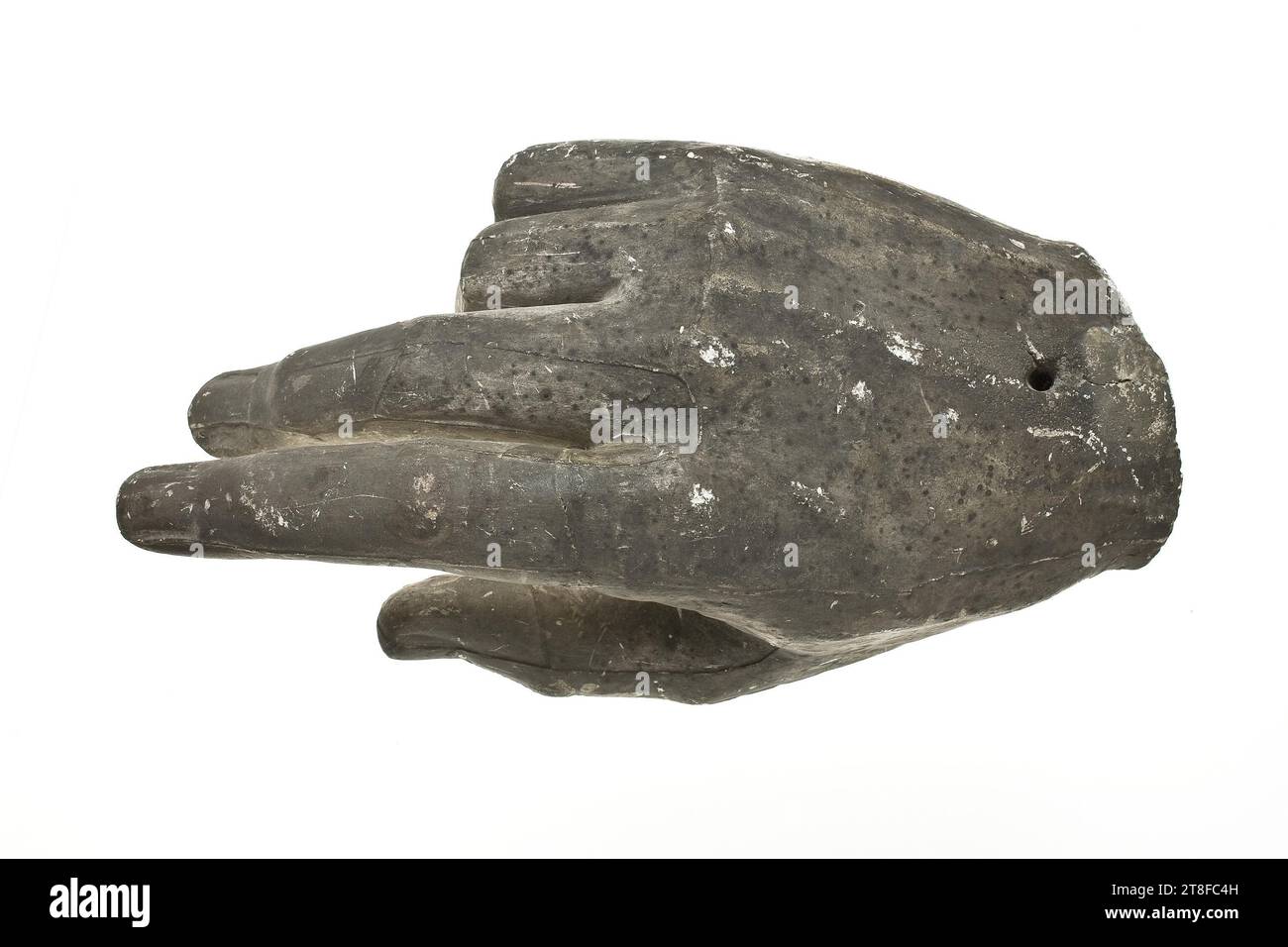 Barberini Faun (rechts), ca. 250 v. Chr. - 200 v. Chr., Skulptur, Guss, Höhe 11,1 cm, Skulptur, Griechisch (1050 v. Chr. - 31 v. Chr. Stockfoto