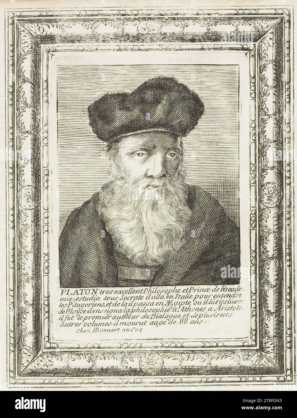 PLATON sehr Philosoph und Prinz der Akademie, studierte