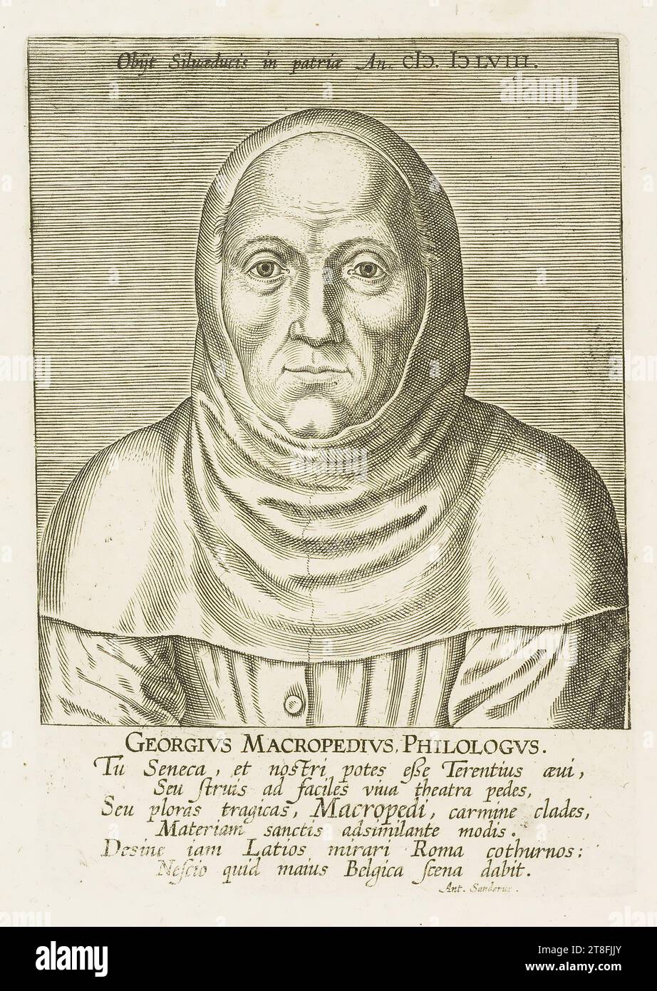 Obijt Silueducis im Land von an. CIƆ. 158 MACROPEDIVUS