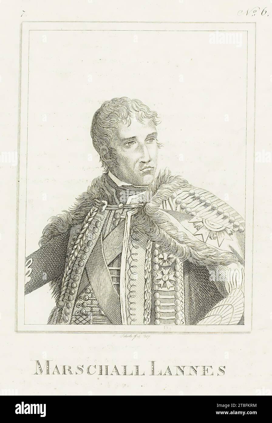 7. Nr. 6. Schule Februar 1807. MARSCHALL LANNES Stockfoto