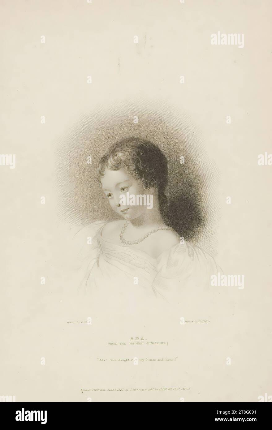 von F. Stone. Stich von W.H. Mote. ADA, (AUS DER