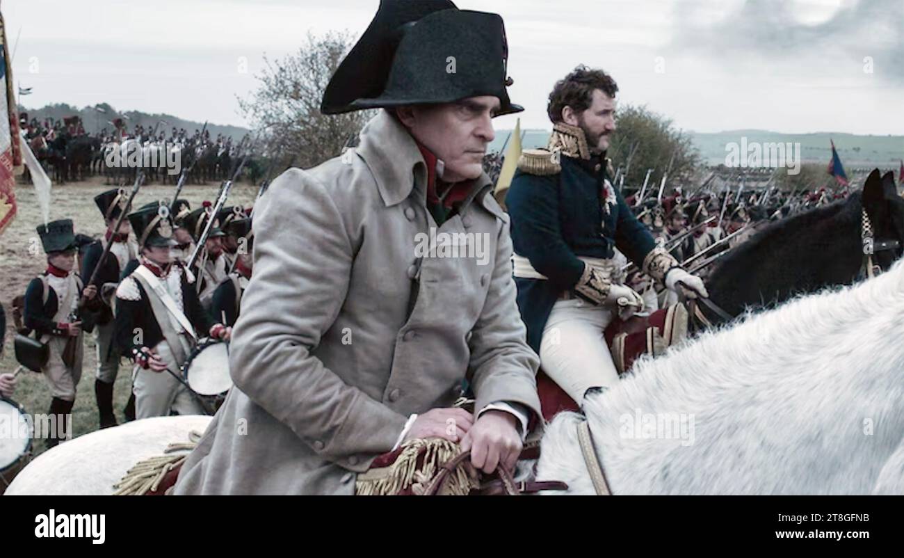 NAPOLEON 2023 Columbia Pictures/Apple TV Film mit Joaquin Phoenix Stockfoto