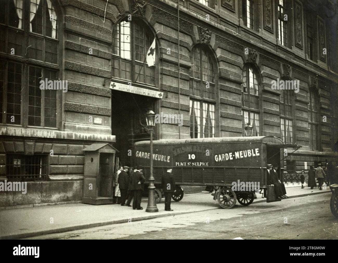 Auto mit Leihtitel an den Staat, Fotograf, zwischen 1914 und 1918, 1. Quartal 20. Jahrhundert, Fotografie, Paris, Abmessungen - Werk: Höhe: 12,9 cm, Breite: 18 cm Stockfoto
