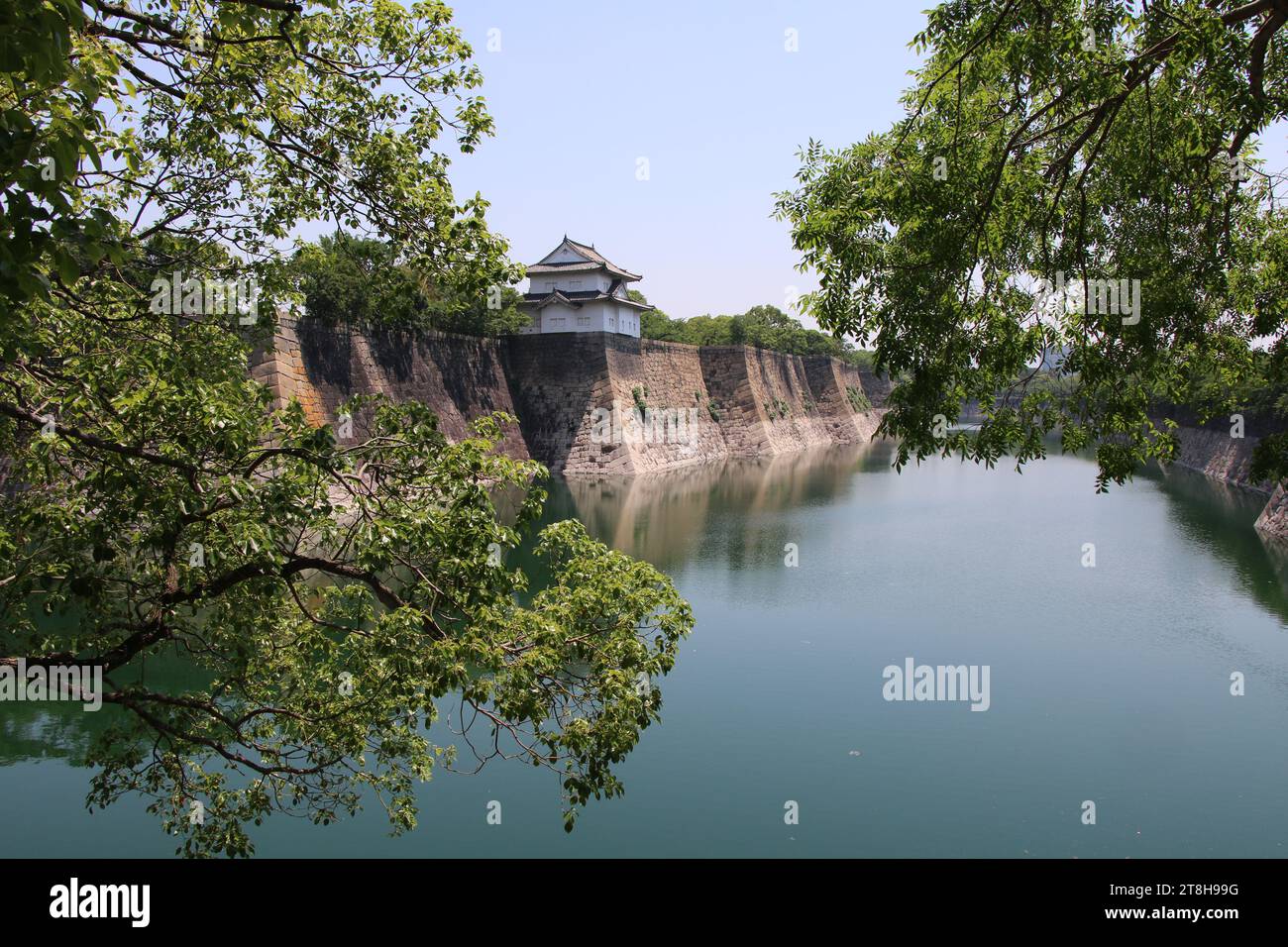 Schloss Osaka (Japan) Stockfoto
