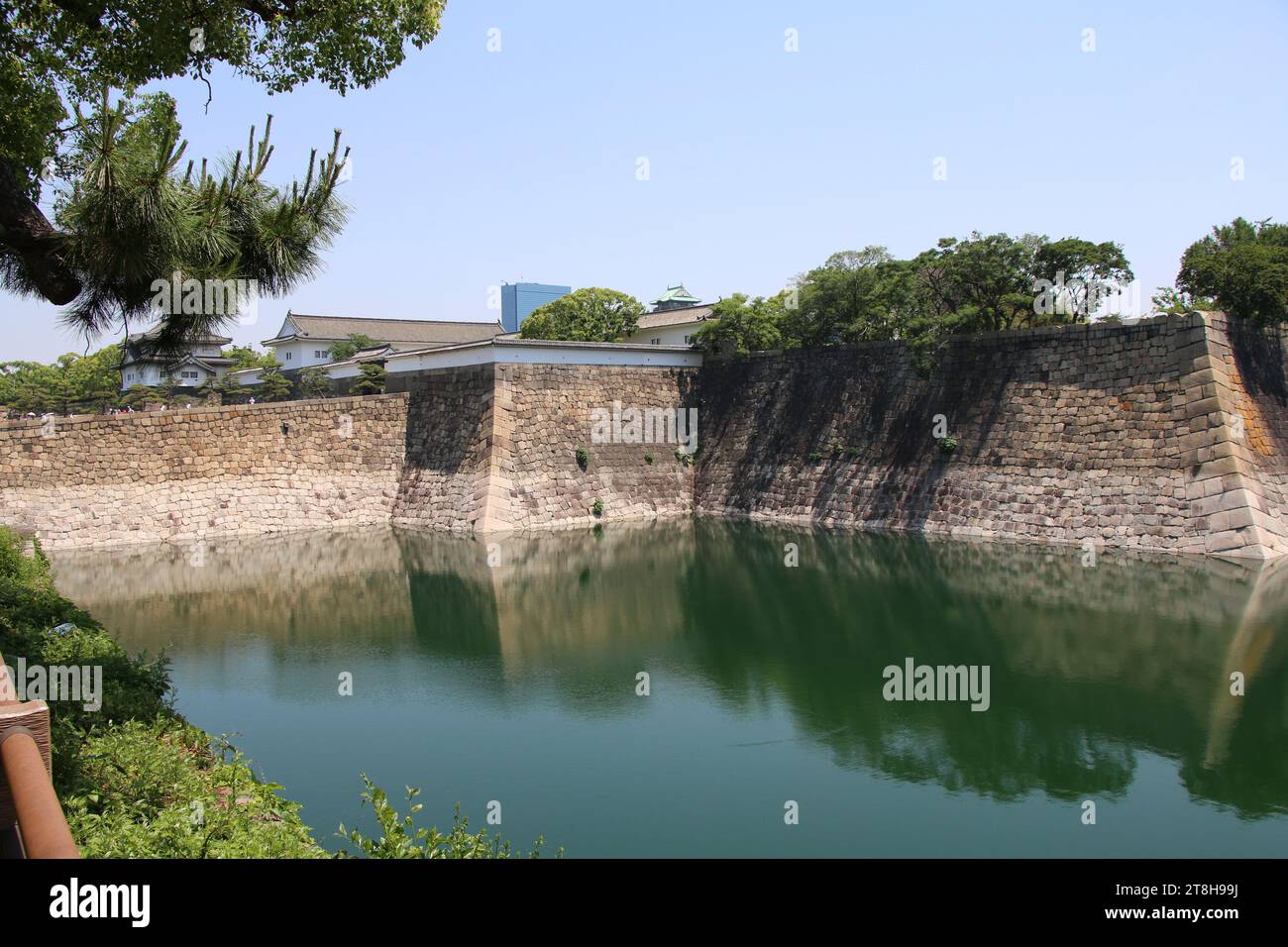 Schloss Osaka (Japan) Stockfoto