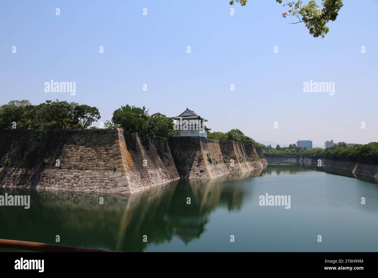 Schloss Osaka (Japan) Stockfoto