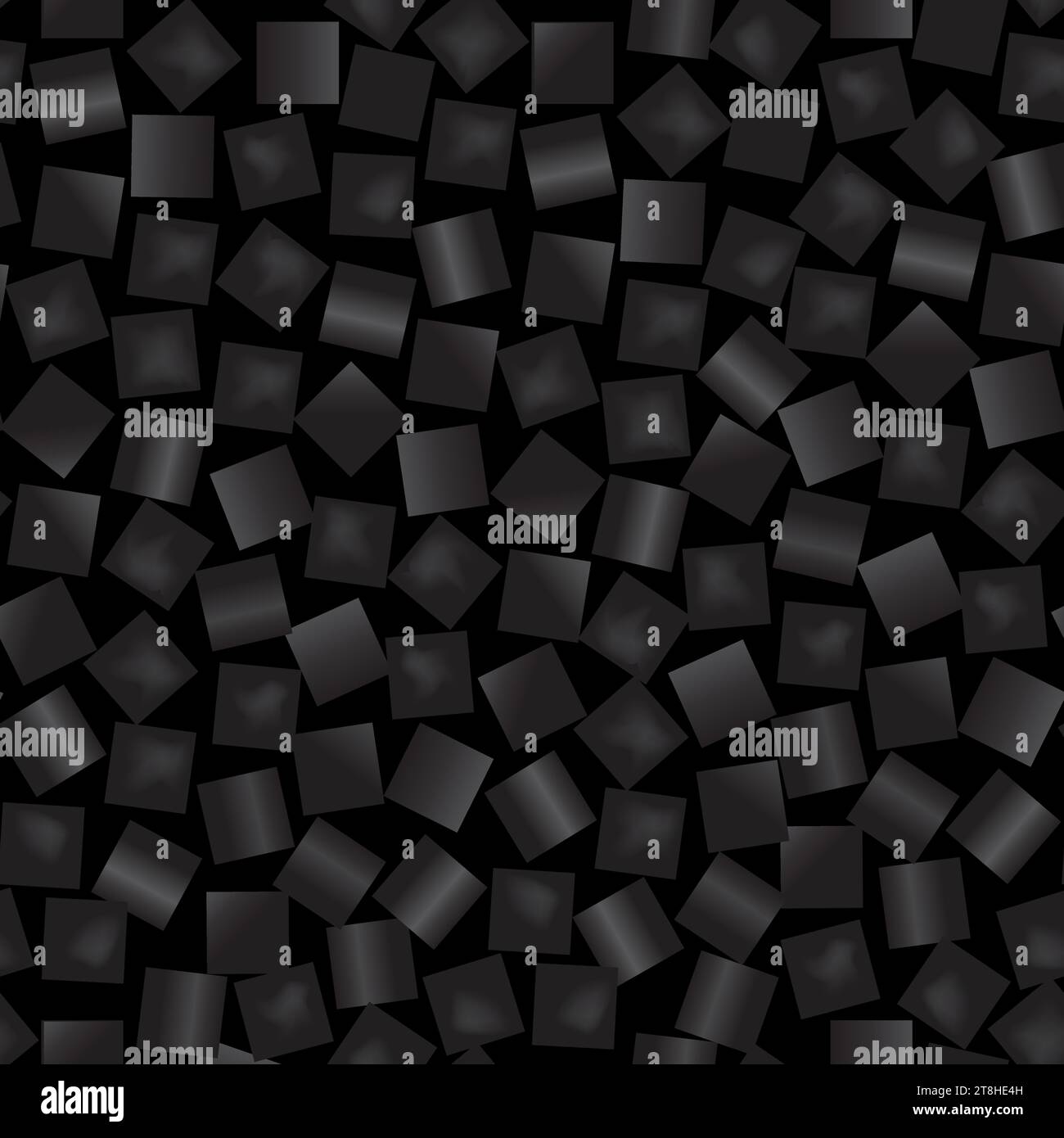 Abstraktes modernes Schwarzweißmuster. Abstrakte, trendige Textur. Zeichendruck mit geometrischen Formen. Künstlerische stilvolle Vektorvorlage für nahtlose Backgr Stock Vektor