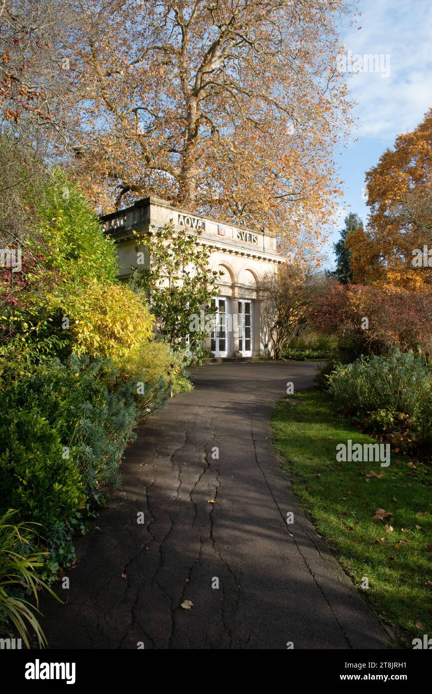 Botanische Gärten, Royal Victoria Park, Bath, England Stockfoto