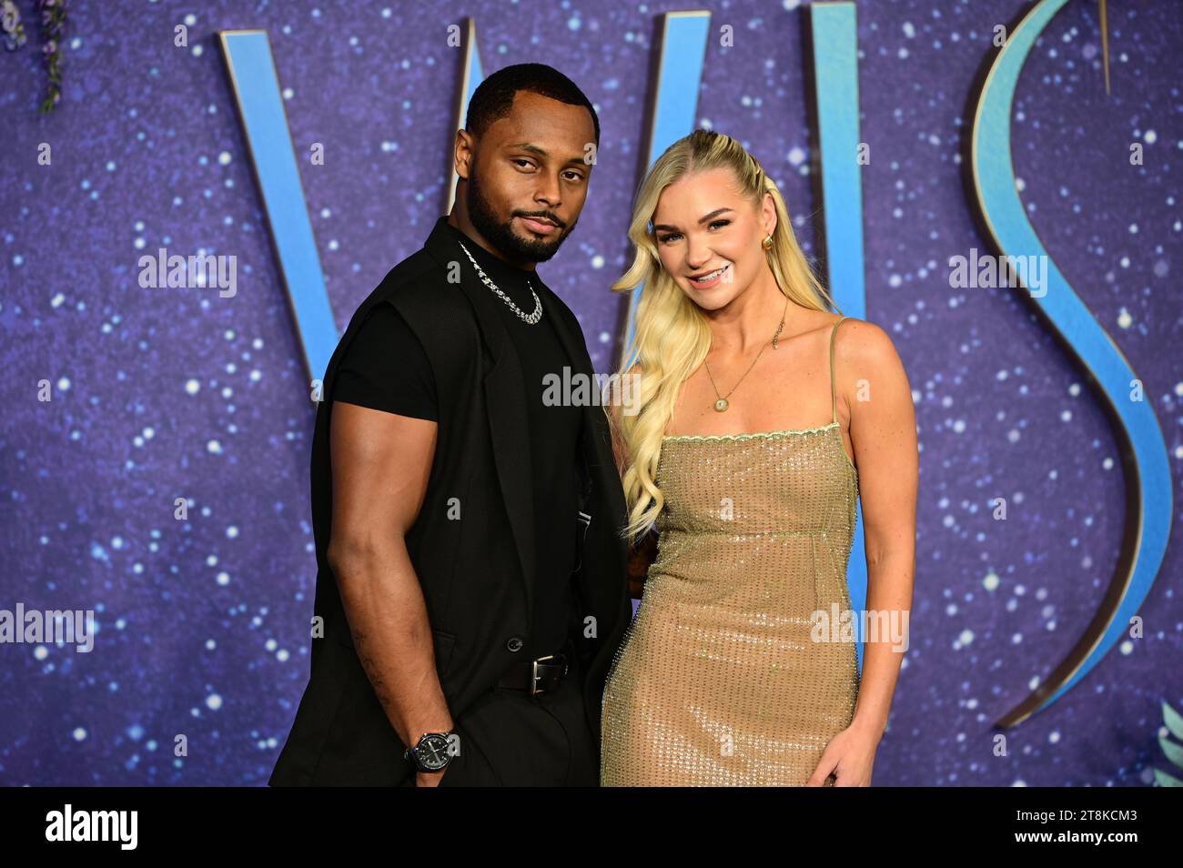 London, Großbritannien. November 2023. Abbie Quinnen besucht Disney -'WISH' UK Premiere am ODEON Luxe Leicester Square. Quelle: Siehe Li/Picture Capital/Alamy Live News Stockfoto