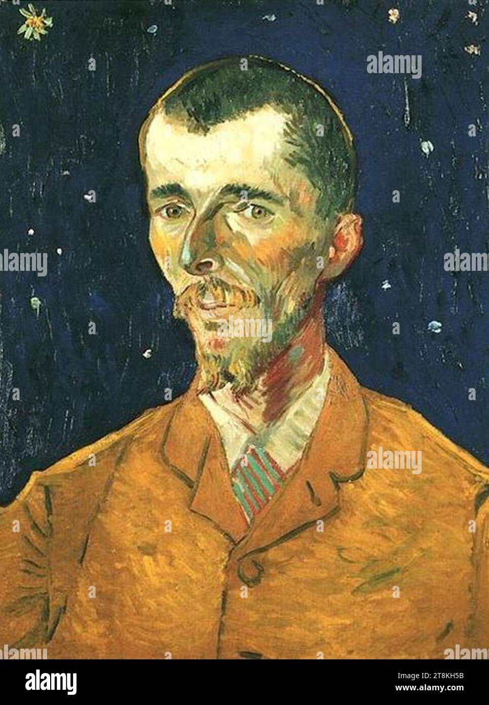 Van Gogh – Porträt von Eugéne Boch. Stockfoto