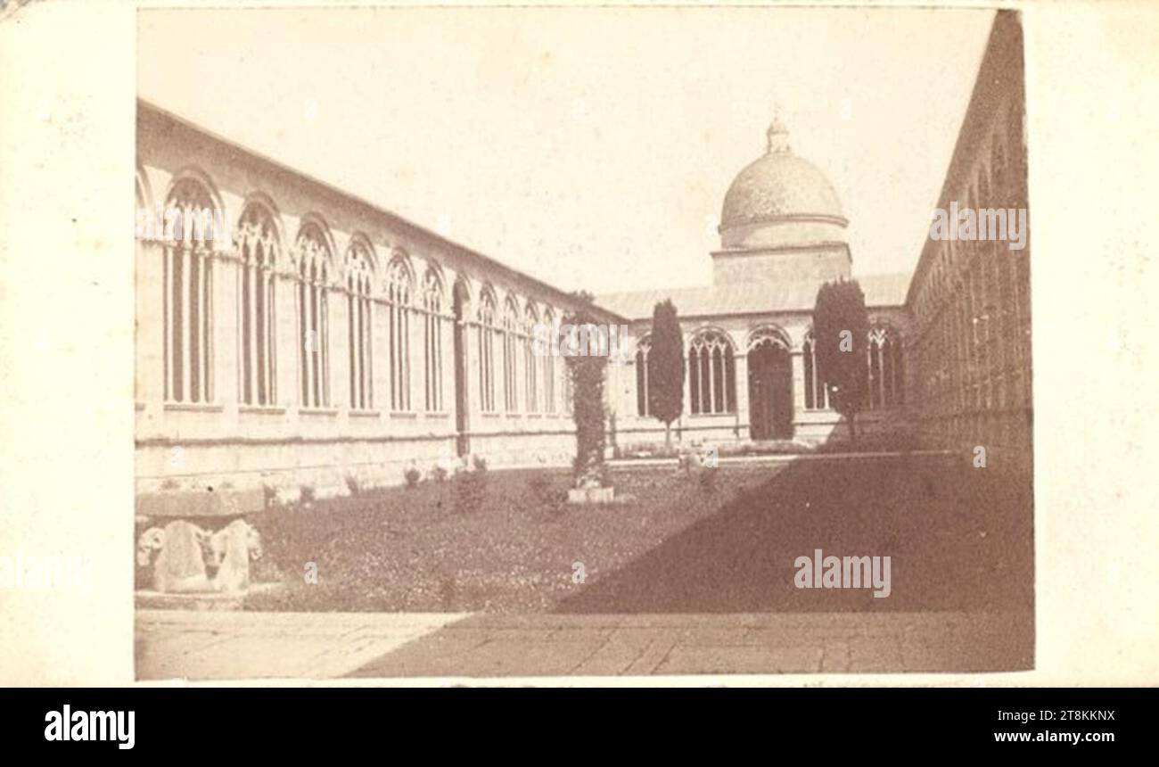 Van Lint, Enrico (1808-1884) - Camposanto di Pisa. Stockfoto