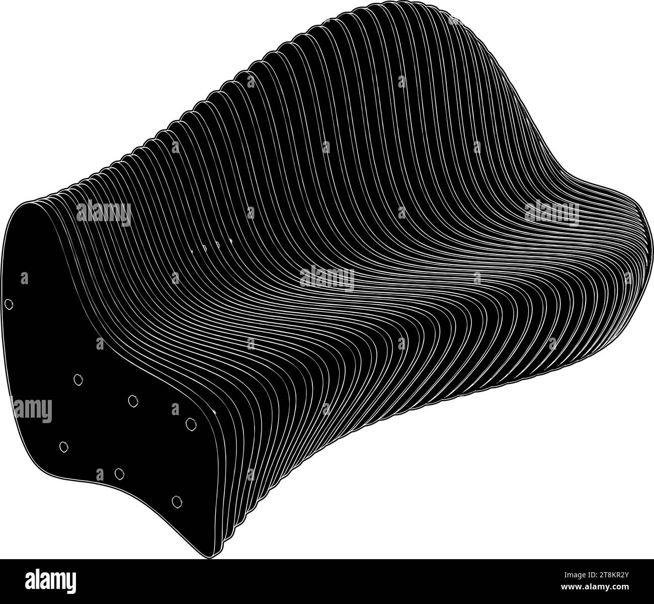 Sperrholzbank Sofa Vektor. Abbildung Isoliert Auf Weißem Hintergrund. Eine Vektor-Illustration Einer Holzbank. Stock Vektor