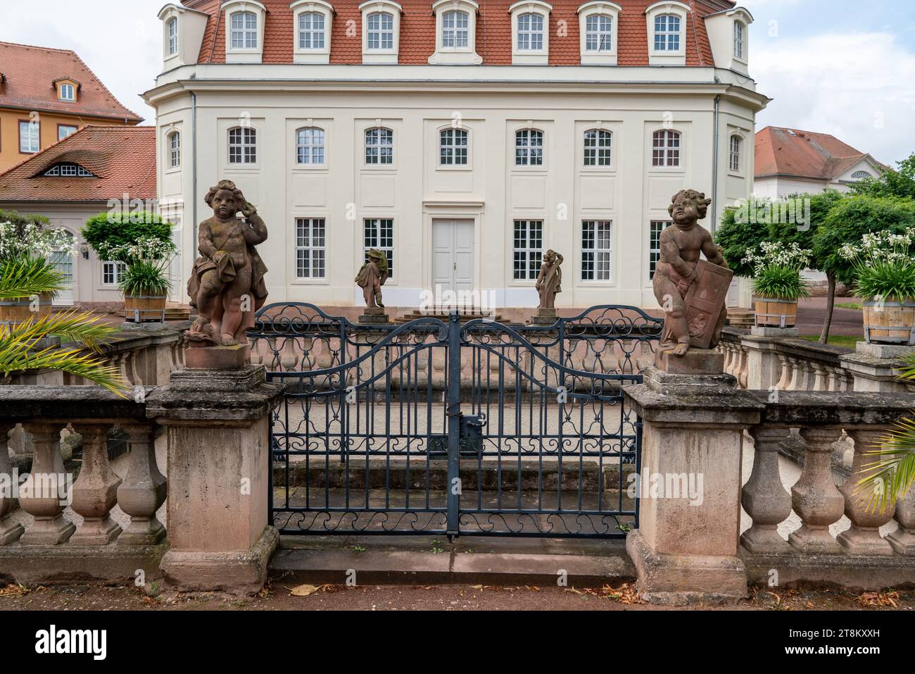 Schloss In Bad Lauchstädt Stockfoto