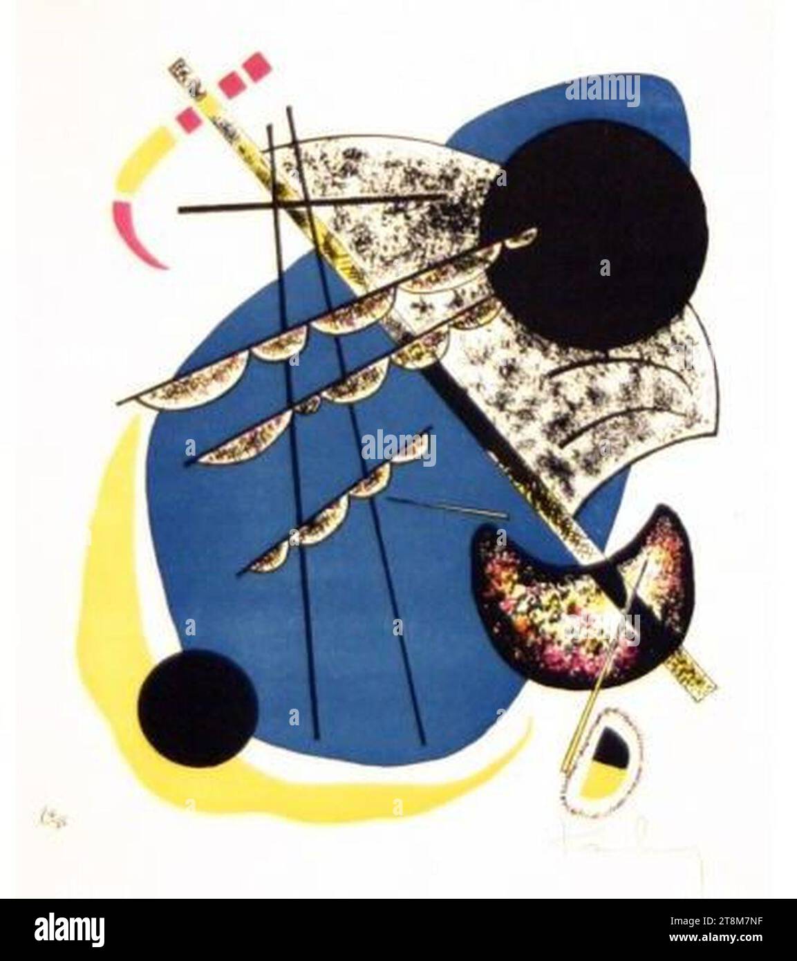 Vassily Kandinsky, 1922 - kleine Welten II Stockfoto