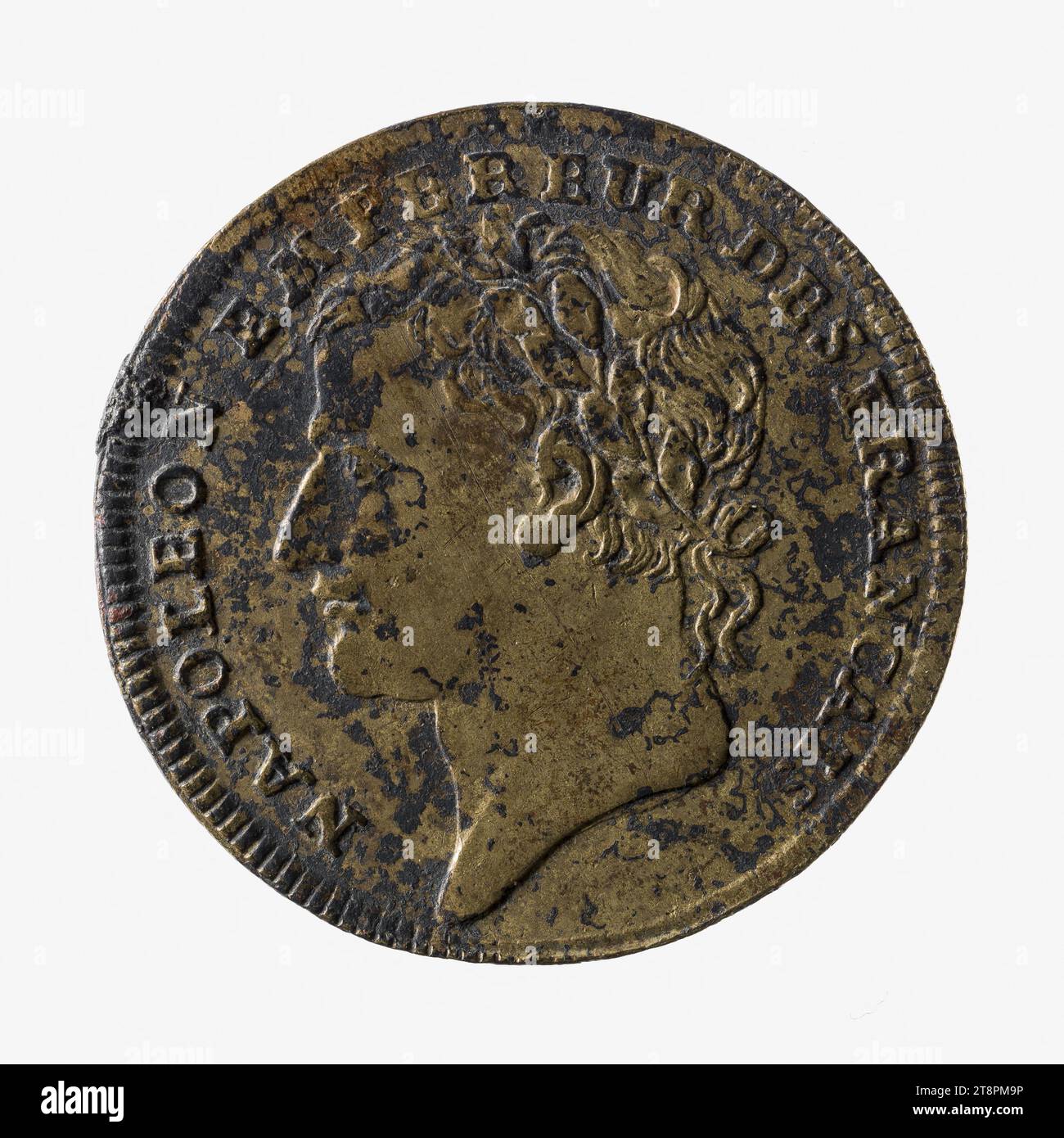 Napoleon I, 'The Greatest Held', 1807, Array, Numismatik, Medaille, Abmessungen - Arbeit: Durchmesser: 2,4 cm, Gewicht (Typenabmessung): 4,25 g Stockfoto