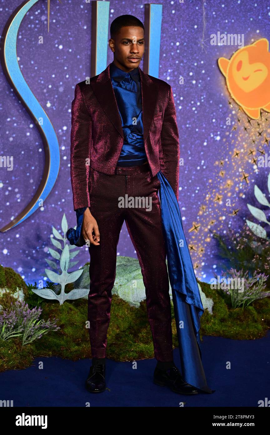 London, Großbritannien. November 2023. Denola Grey besucht Disney -'WISH' UK Premiere am ODEON Luxe Leicester Square. Quelle: Siehe Li/Picture Capital/Alamy Live News Stockfoto