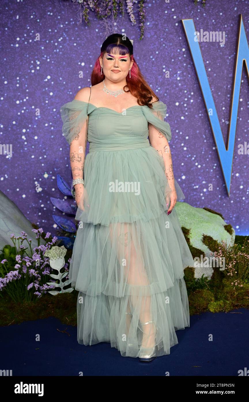 London, Großbritannien. November 2023. Mae Stephens besucht Disney -'WISH' UK Premiere am ODEON Luxe Leicester Square. Quelle: Siehe Li/Picture Capital/Alamy Live News Stockfoto