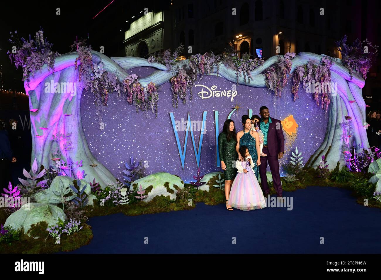 London, Großbritannien. November 2023. Die Wilsons besuchen Disney -'WISH' UK Premiere am ODEON Luxe Leicester Square. Quelle: Siehe Li/Picture Capital/Alamy Live News Stockfoto