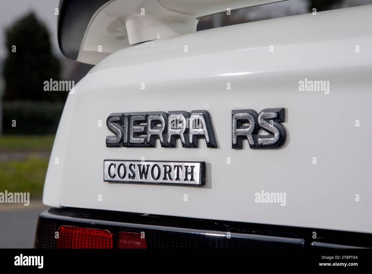 1988 Ford Sierra Sapphire RS Cosworth Achtziger Jahre legendäres Superauto Stockfoto