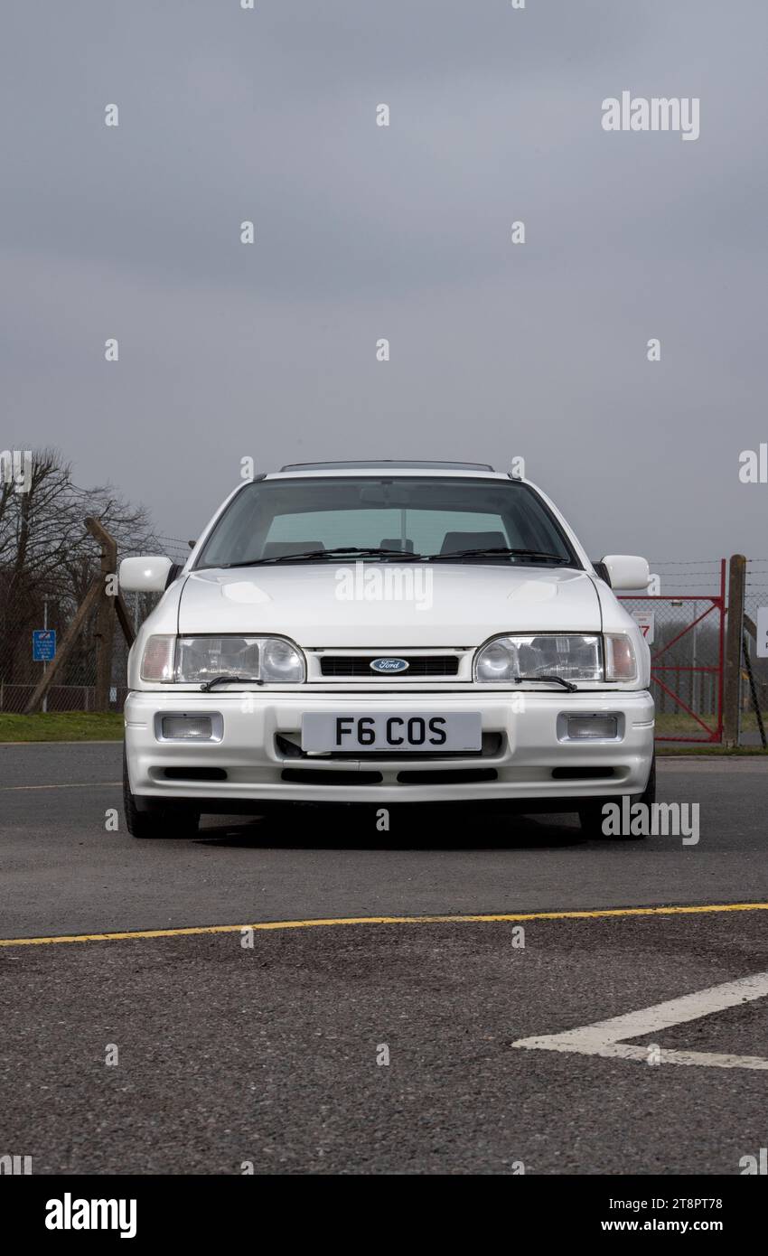 1988 Ford Sierra Sapphire RS Cosworth Achtziger Jahre legendäres Superauto Stockfoto