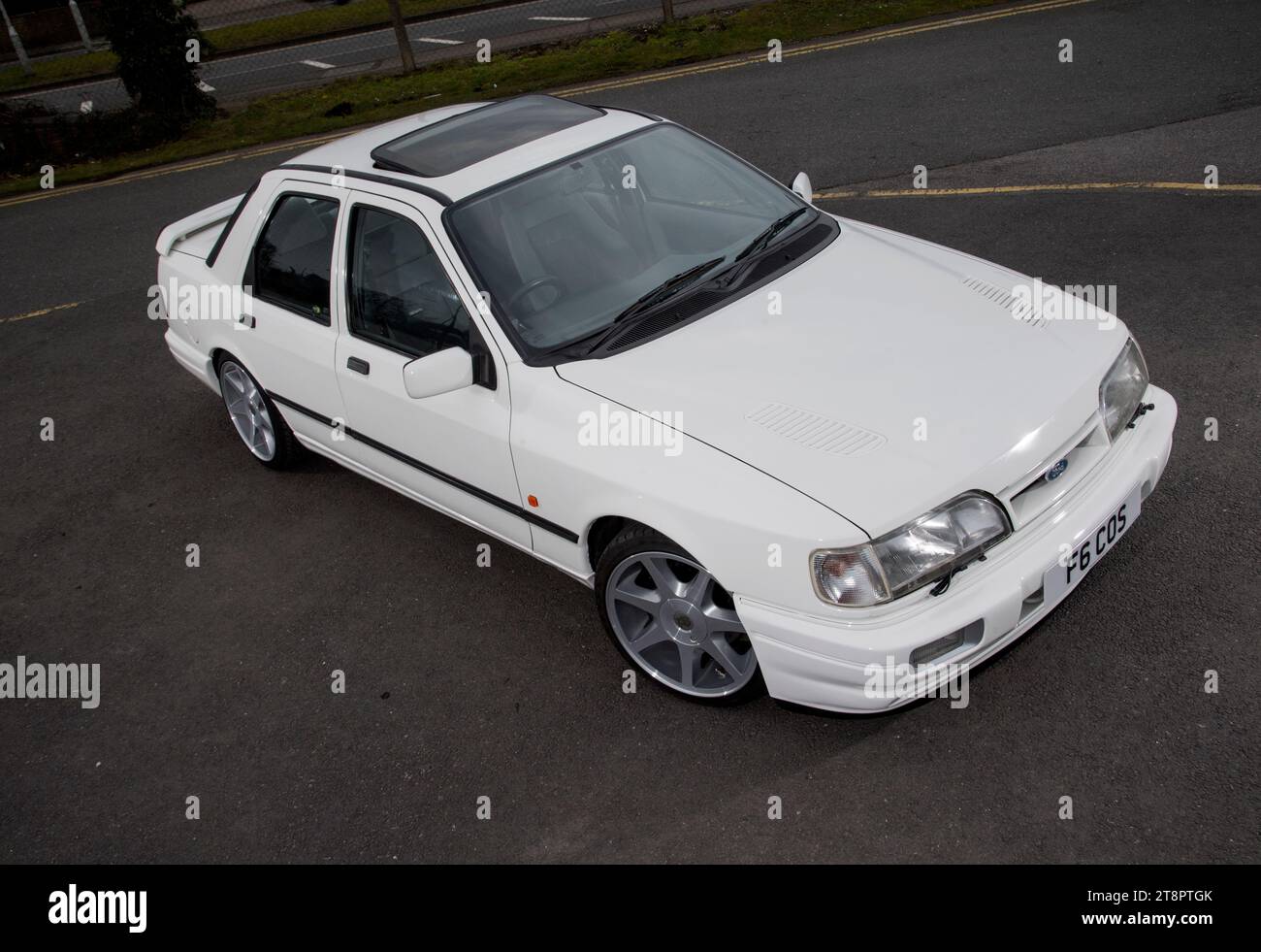 1988 Ford Sierra Sapphire RS Cosworth Achtziger Jahre legendäres Superauto Stockfoto