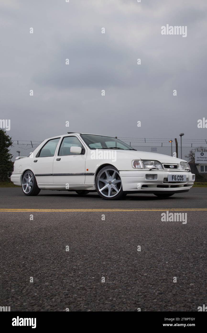 1988 Ford Sierra Sapphire RS Cosworth Achtziger Jahre legendäres Superauto Stockfoto