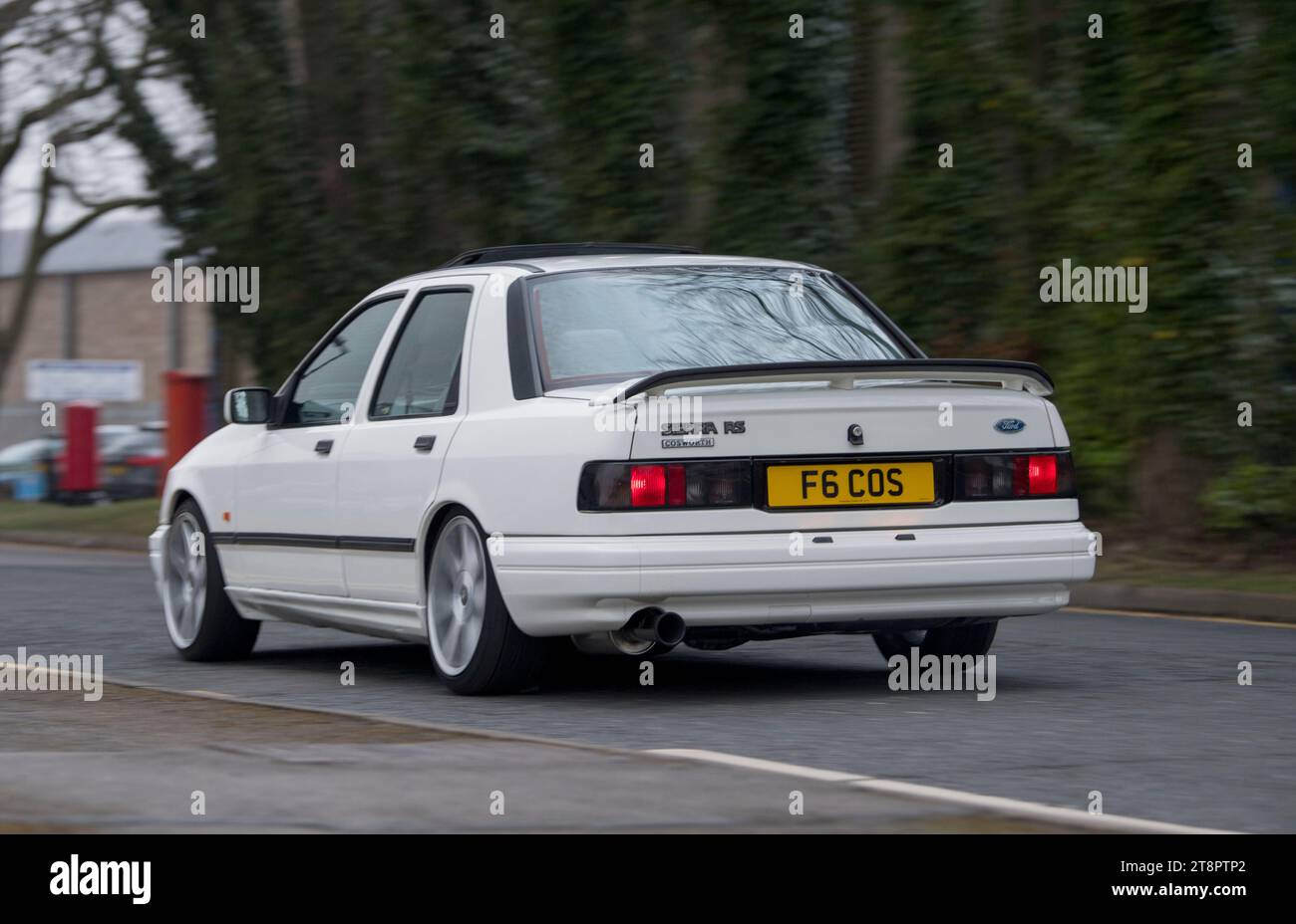 1988 Ford Sierra Sapphire RS Cosworth Achtziger Jahre legendäres Superauto Stockfoto