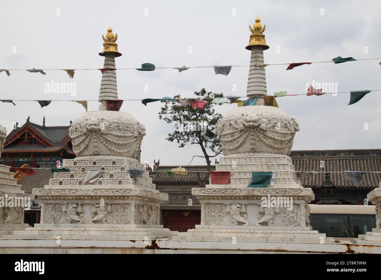 Da Zhao Tempel, Hohhot, Autonomes Gebiet Der Inneren Mongolei, China Stockfoto