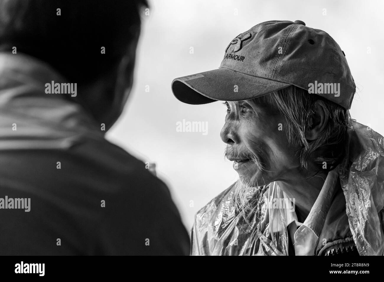 Porträt der vietnamesen in Nordvietnam Stockfoto