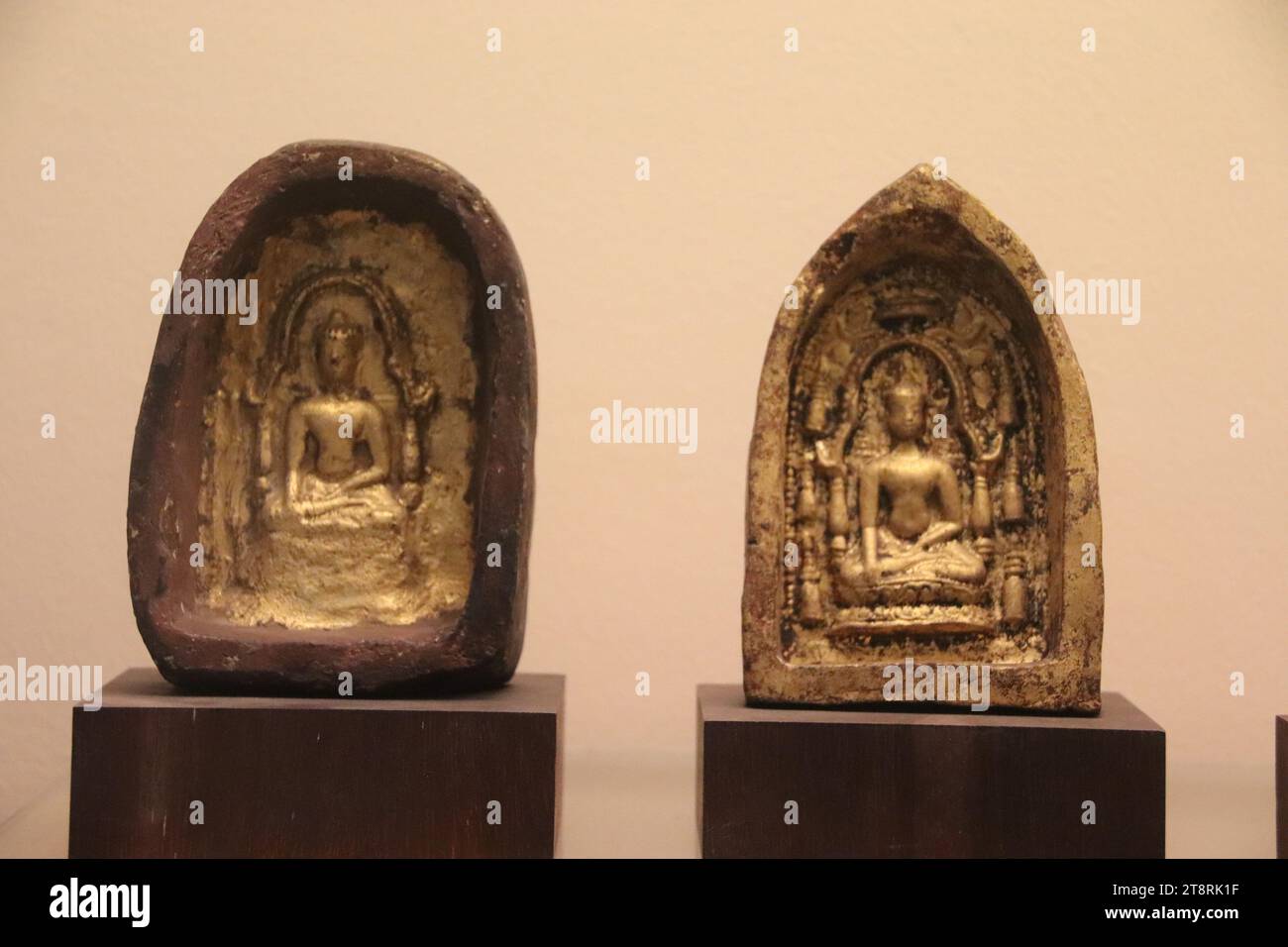 Burmesische Kunst, Nationalmuseum von Thailand, Bangkok Stockfoto