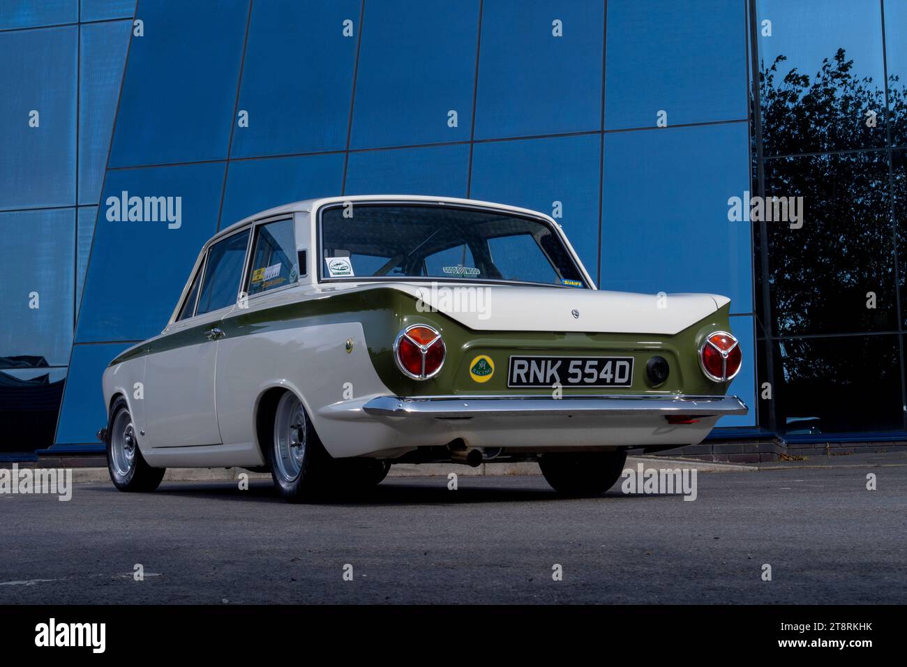 MK1 Lotus Cortina 1960er Jahre Sportsaloon Stockfoto