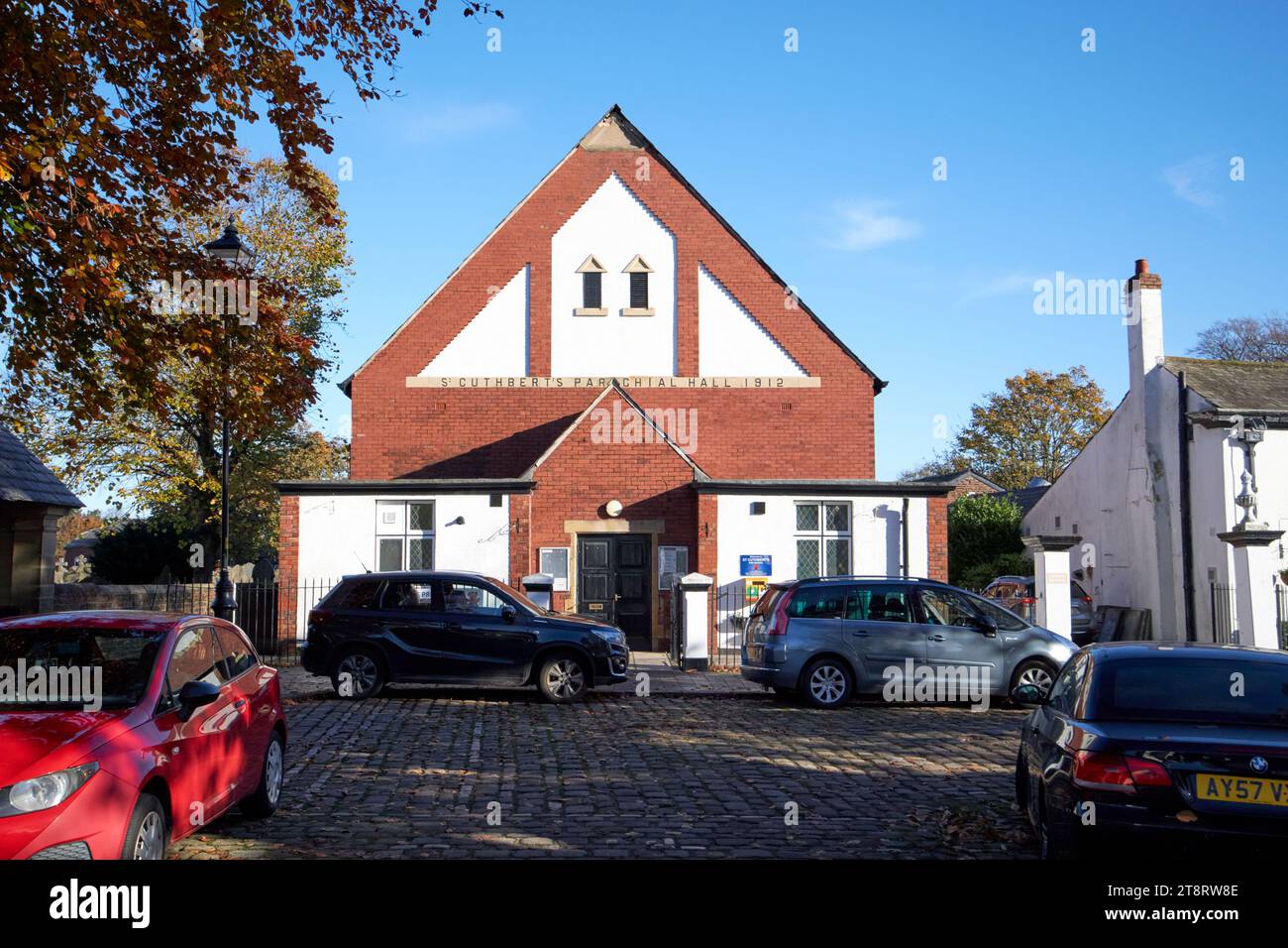 st. cuthberts Pfarrhaus Churchtown southport merseyside england großbritannien Stockfoto