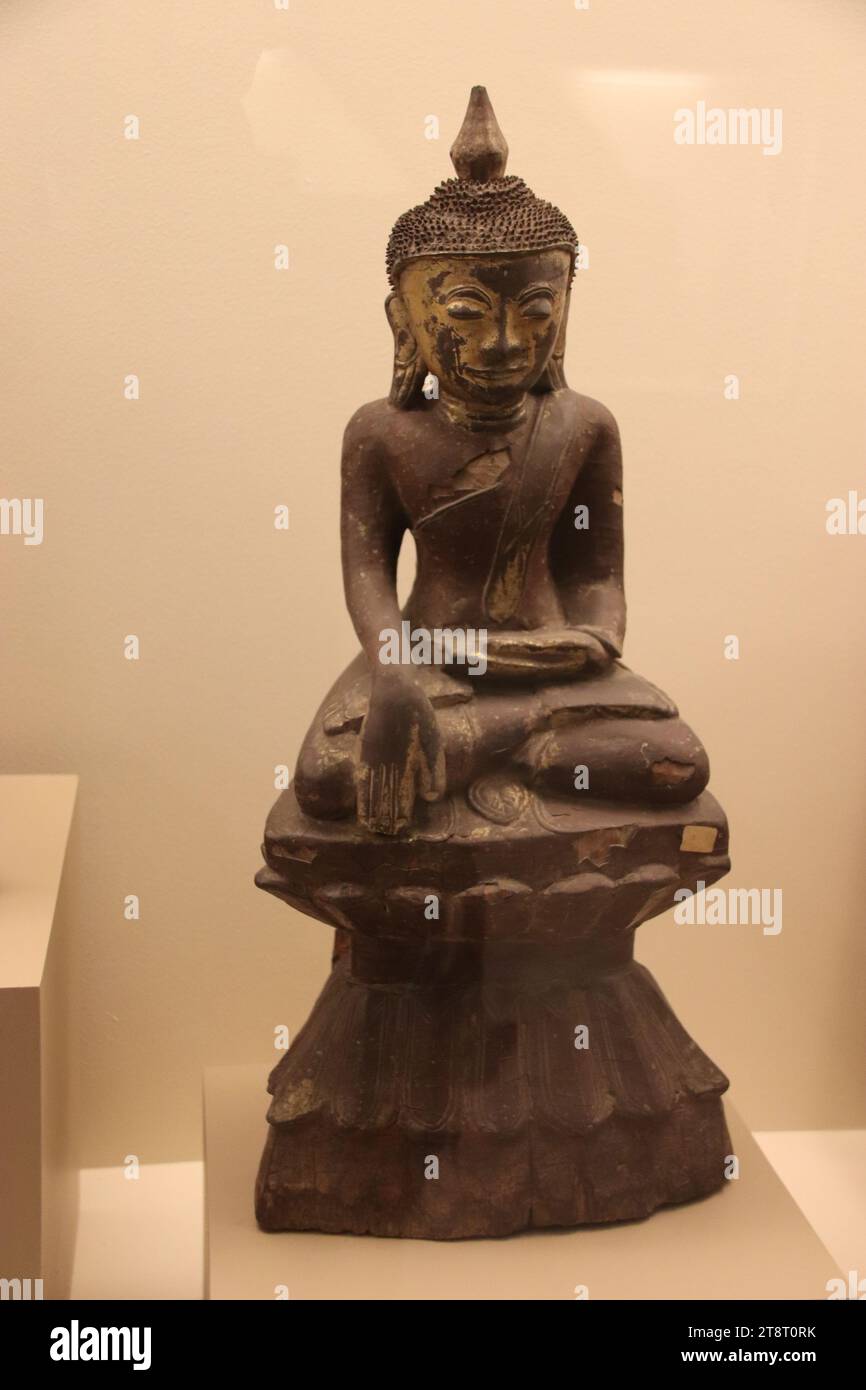 Burmesische Kunst, Nationalmuseum von Thailand, Bangkok Stockfoto