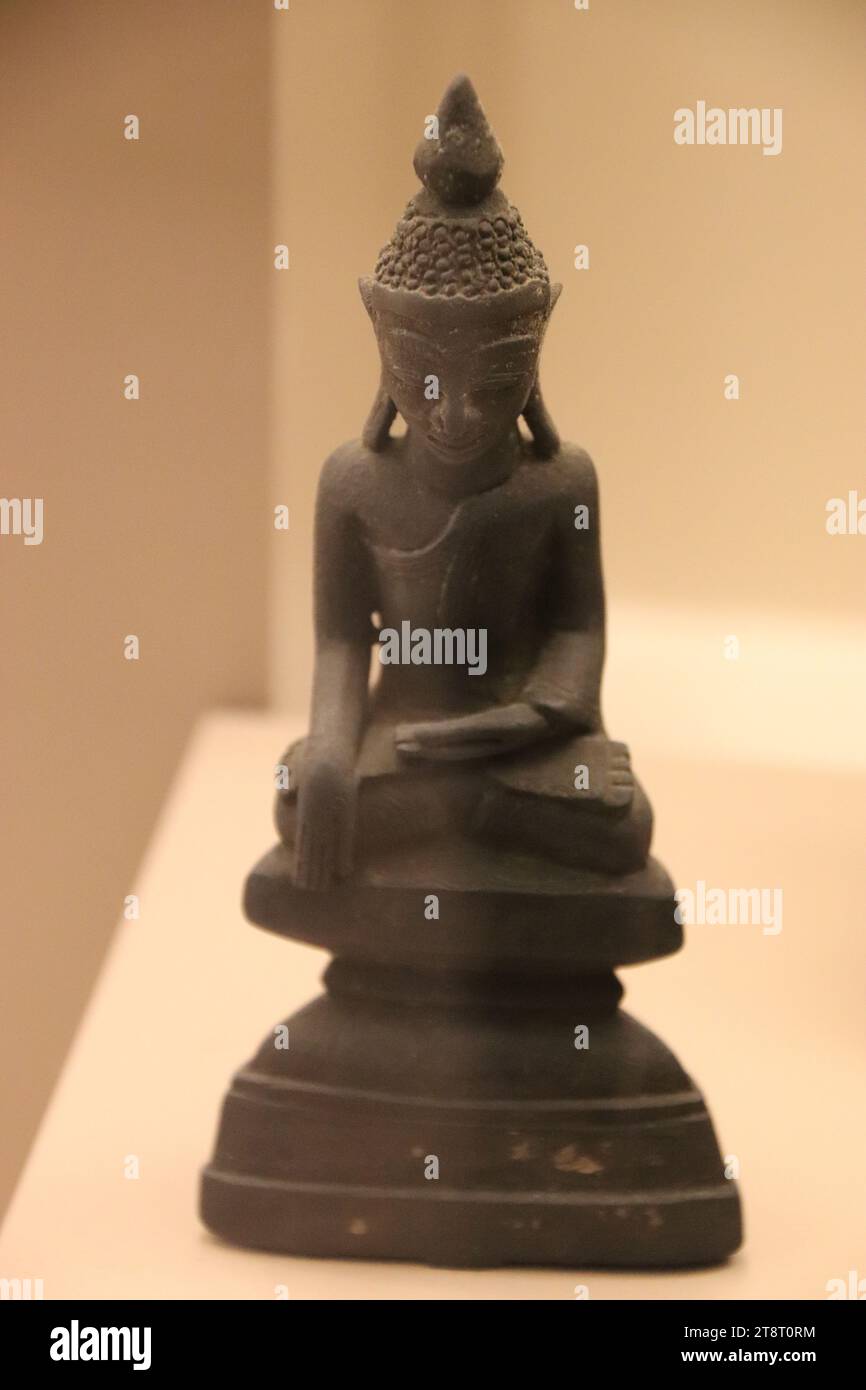 Burmesische Kunst, Nationalmuseum von Thailand, Bangkok Stockfoto