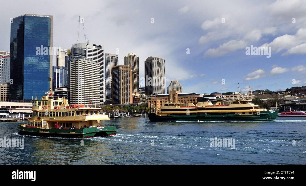 Sydney Australien, jetzt unter Verschluss Stockfoto