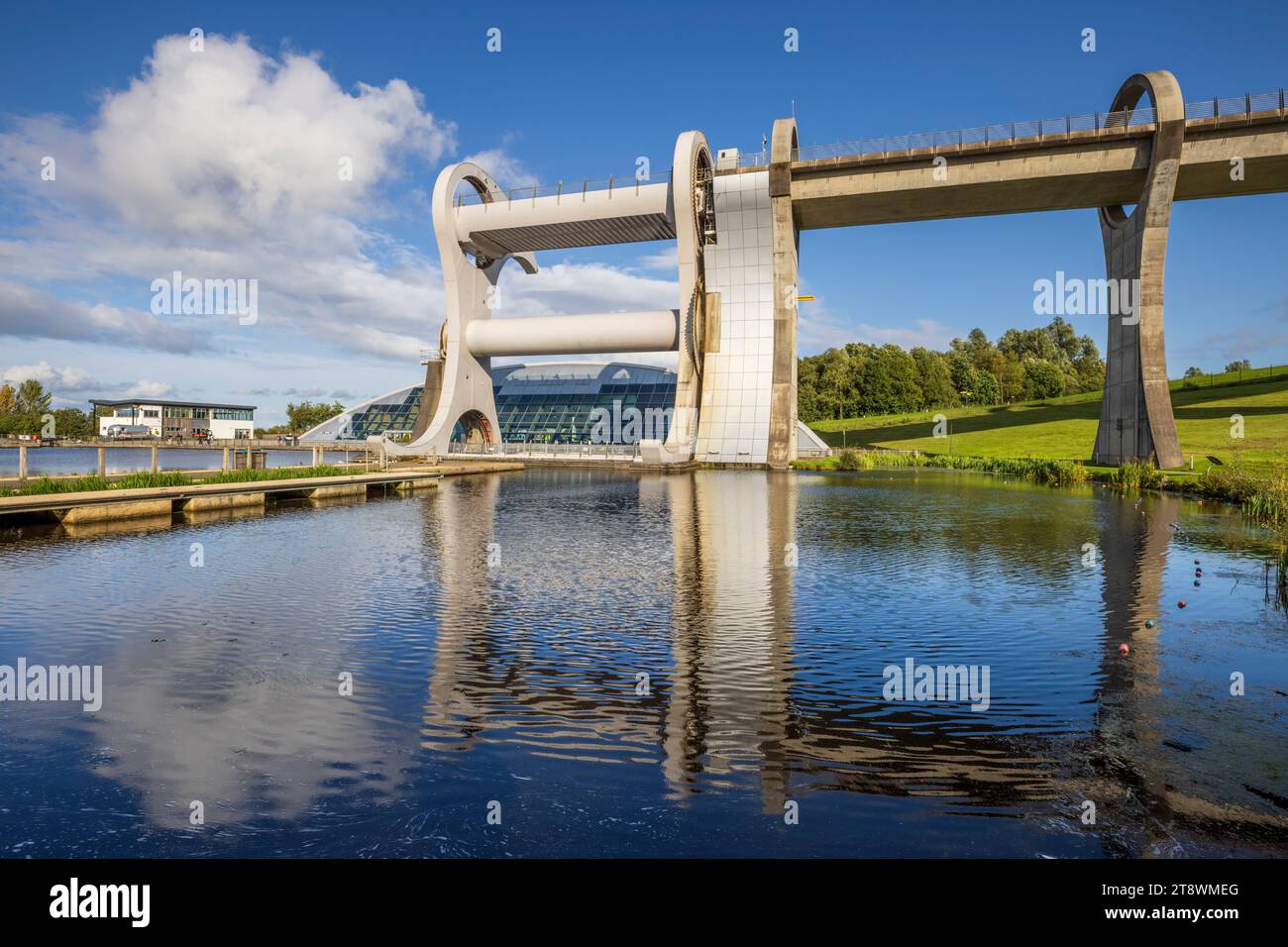 Das Falkirk Wheel, Stirling, Schottland Stockfoto