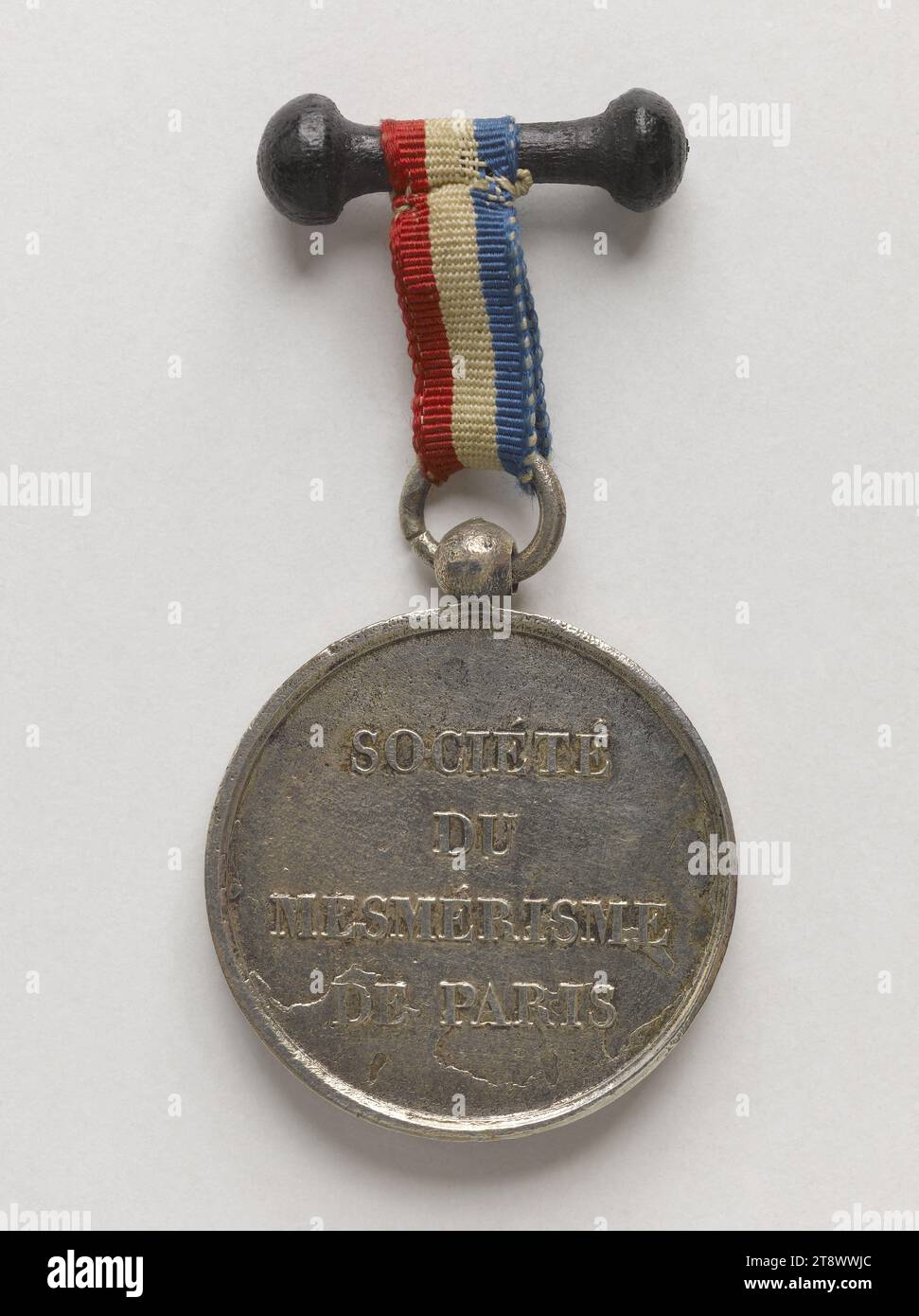 Franz Anton Mesmer (1734-1815), Österreichischer Arzt, 1836, Borrel, Valentin Maurice, Medaillengravierer, Array, Numismatik, Medaille, Abmessungen - Werk: Durchmesser: 2,7 cm, Gewicht (Typenmaß): 10,94 g Stockfoto