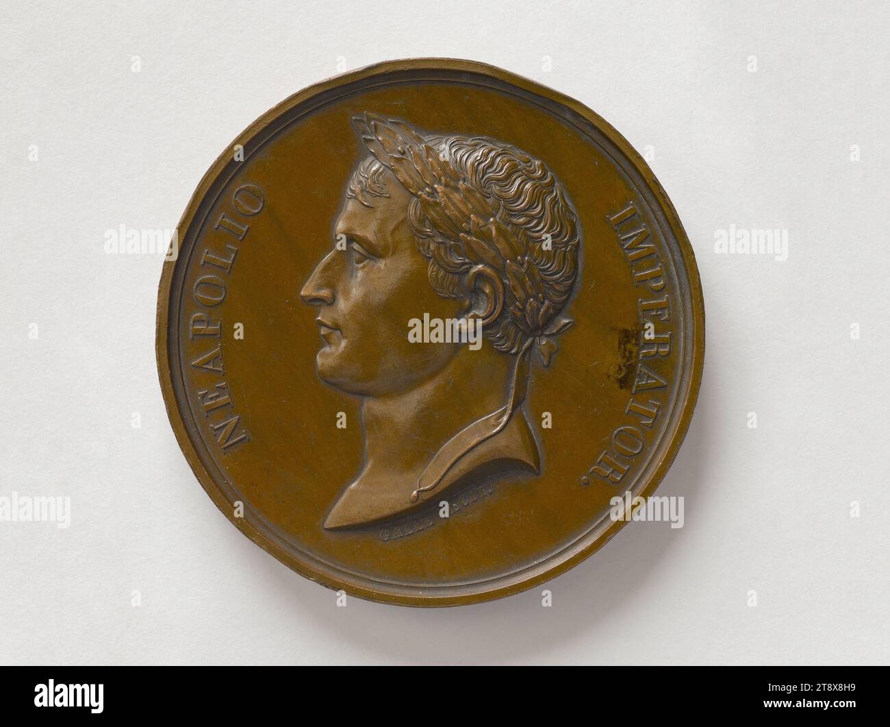 Bestatter von Marschall Lannes, 6. Juli 1810, Galle, André, Gravierer in Medaillen, Array, Numismatik, Medaille, Abmessungen - Werk: Durchmesser: 6,8 cm, Gewicht (Typenmaß): 148,18 g Stockfoto
