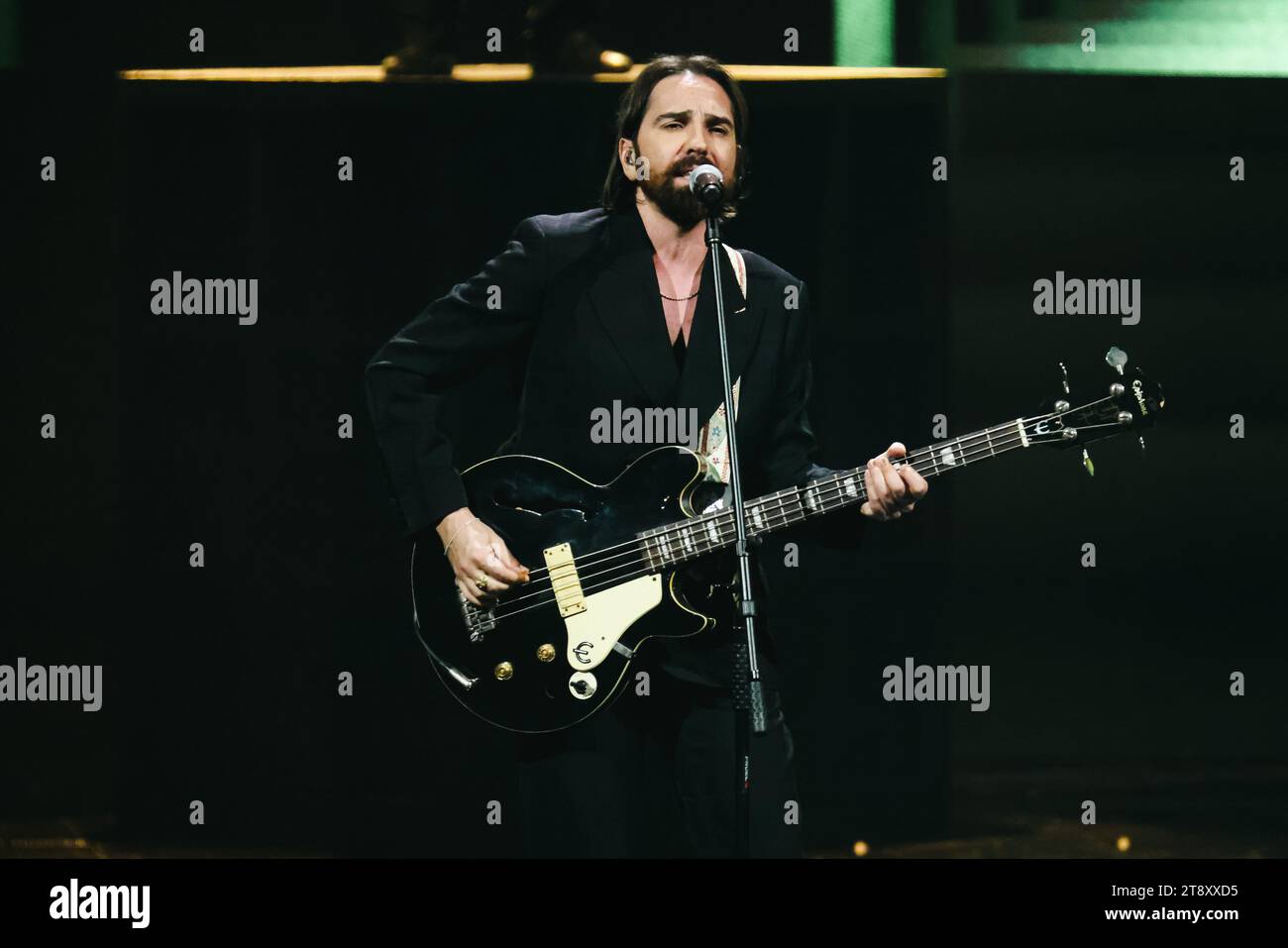 Mailand, Italien. November 2023. DiMartino besucht am 10. November 2023 die X Factor TV Show in Mailand. (Foto: Alessandro Bremec/NurPhoto) Credit: NurPhoto SRL/Alamy Live News Stockfoto