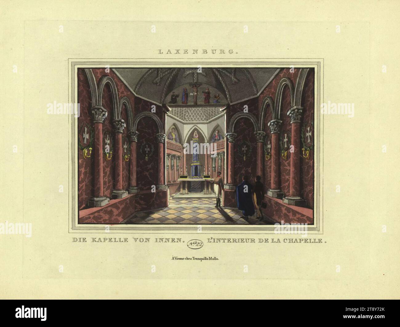 Linterieur de la chapelle Fotos und Bildmaterial in hoher Auflösung