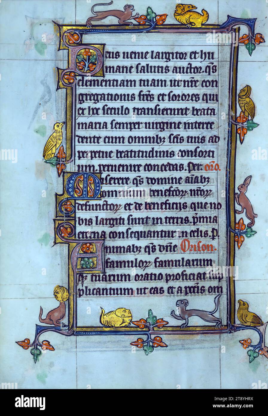 Buch der Stunden, Marginalia, dieses Buch der Stunden wurde im ...